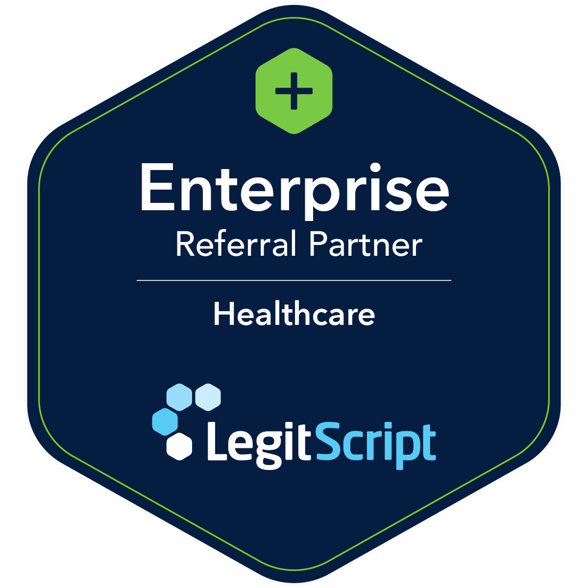 LegitScript Enterprise Referral Partner — Healthcare