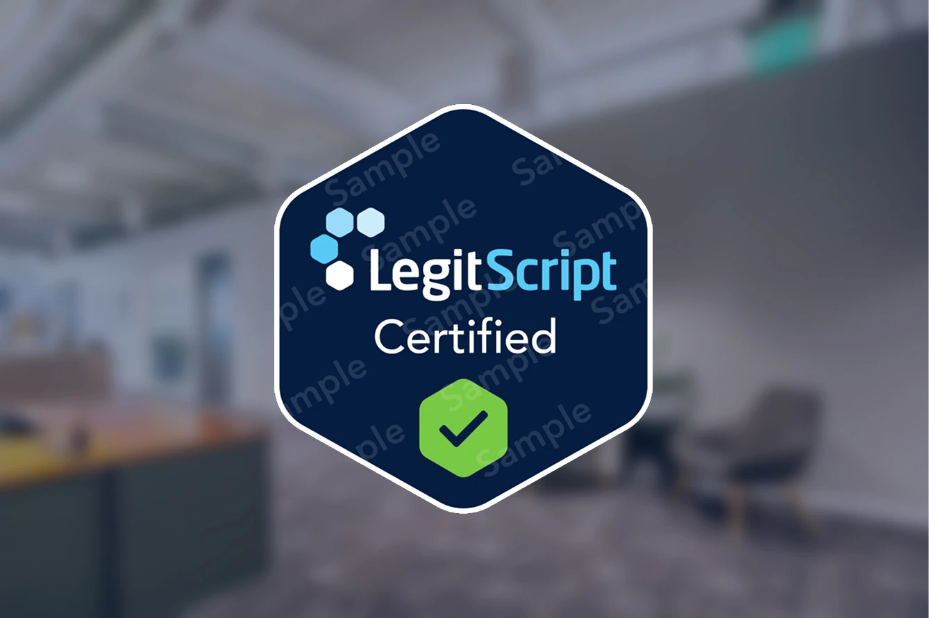 LegitScript Certified badge